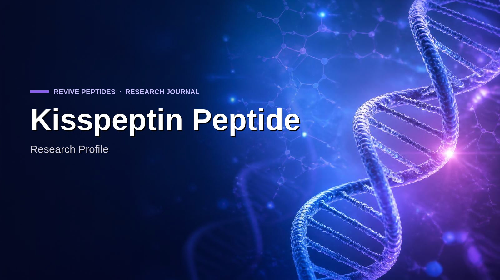 Kisspeptin Peptide: Research Profile