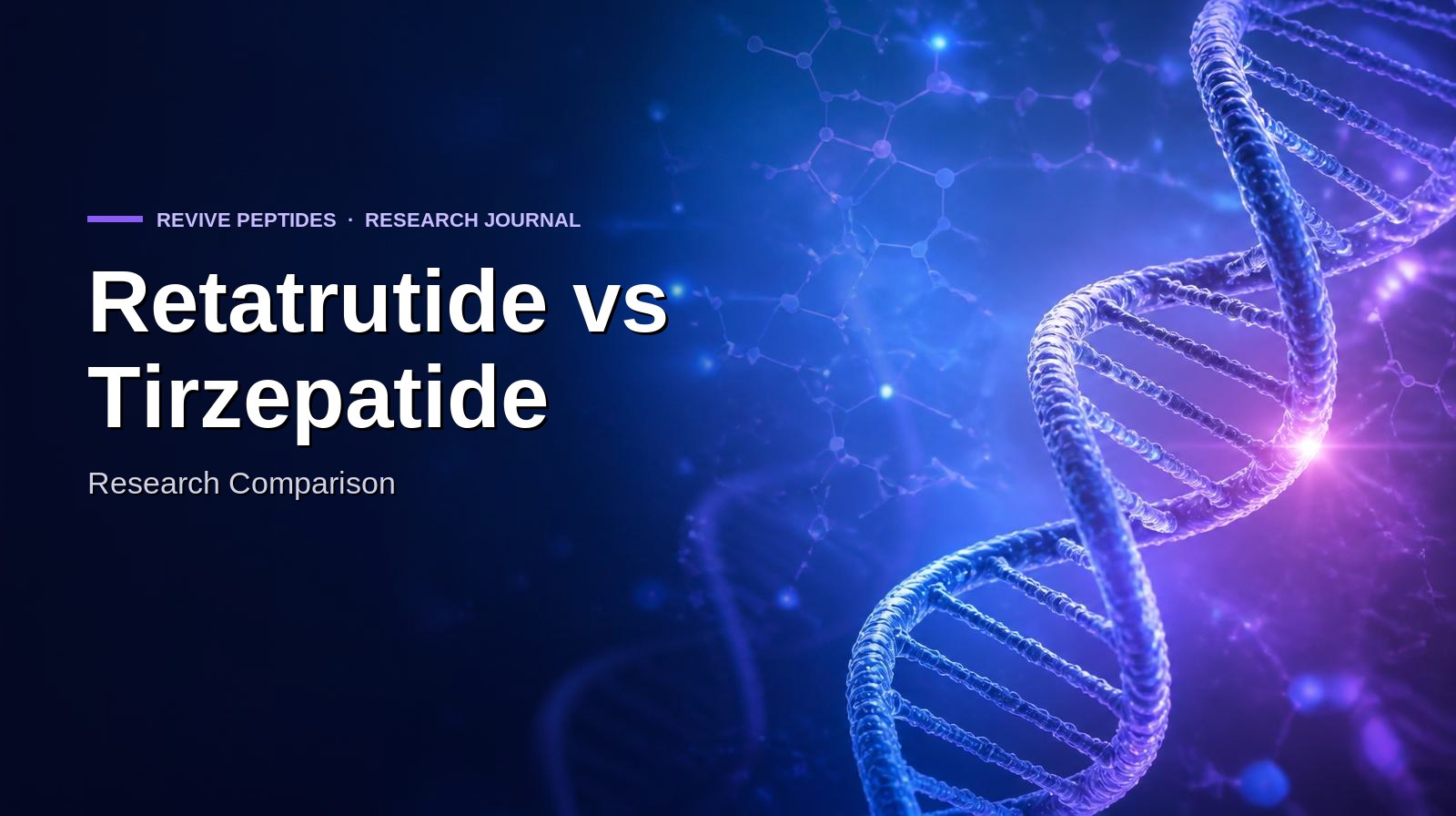 Retatrutide vs Tirzepatide: Research Comparison
